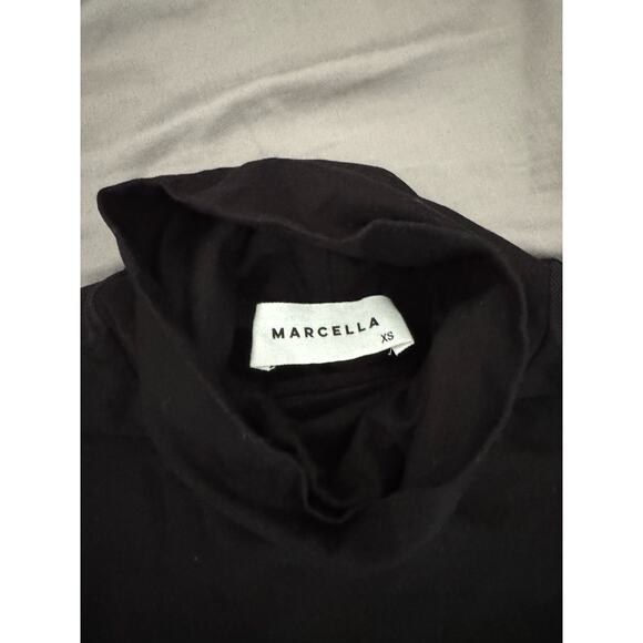 NWOT Marcella Maria Turtleneck in Black SZ XS - Picture 8 of 8